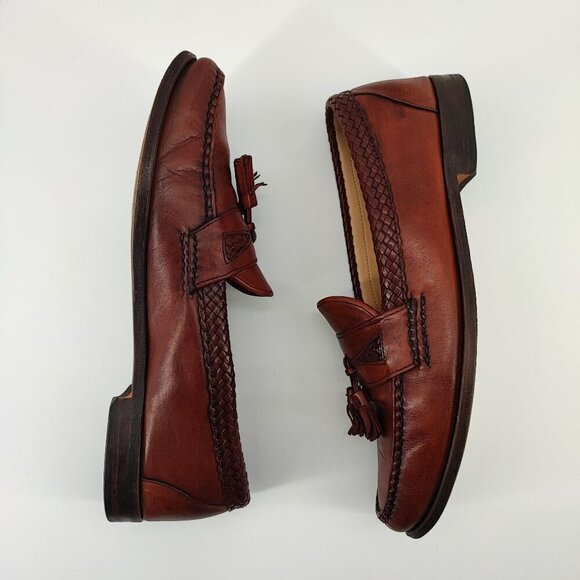 Allen Edmonds Men’s Maxfield Tassel Loafer Brown Leather Size 11.5 B main image 5